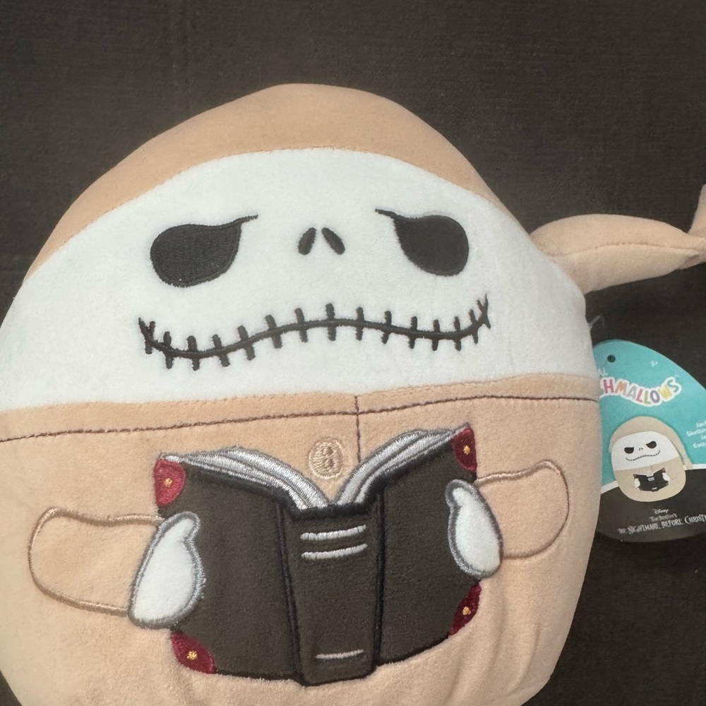 Disney Squishmallows Jack Skellington Plush